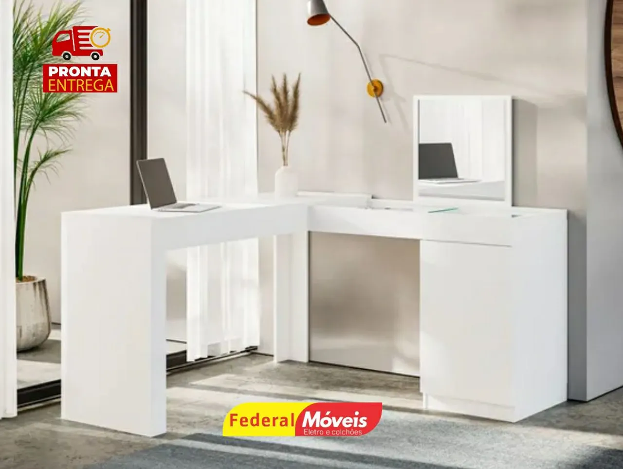 Penteadeira com Nicho Organizador Novo Pronta Entrega