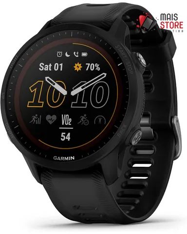 Relógio Garmin Forerunner 955 Solar- Black - 010-02638-00 (Novo/Lacrado)