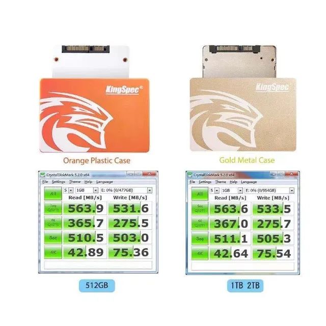 SSD 512Gb Sata 3 KingSpec - Produto Novo - Pronta Entrega!! - Foto 3