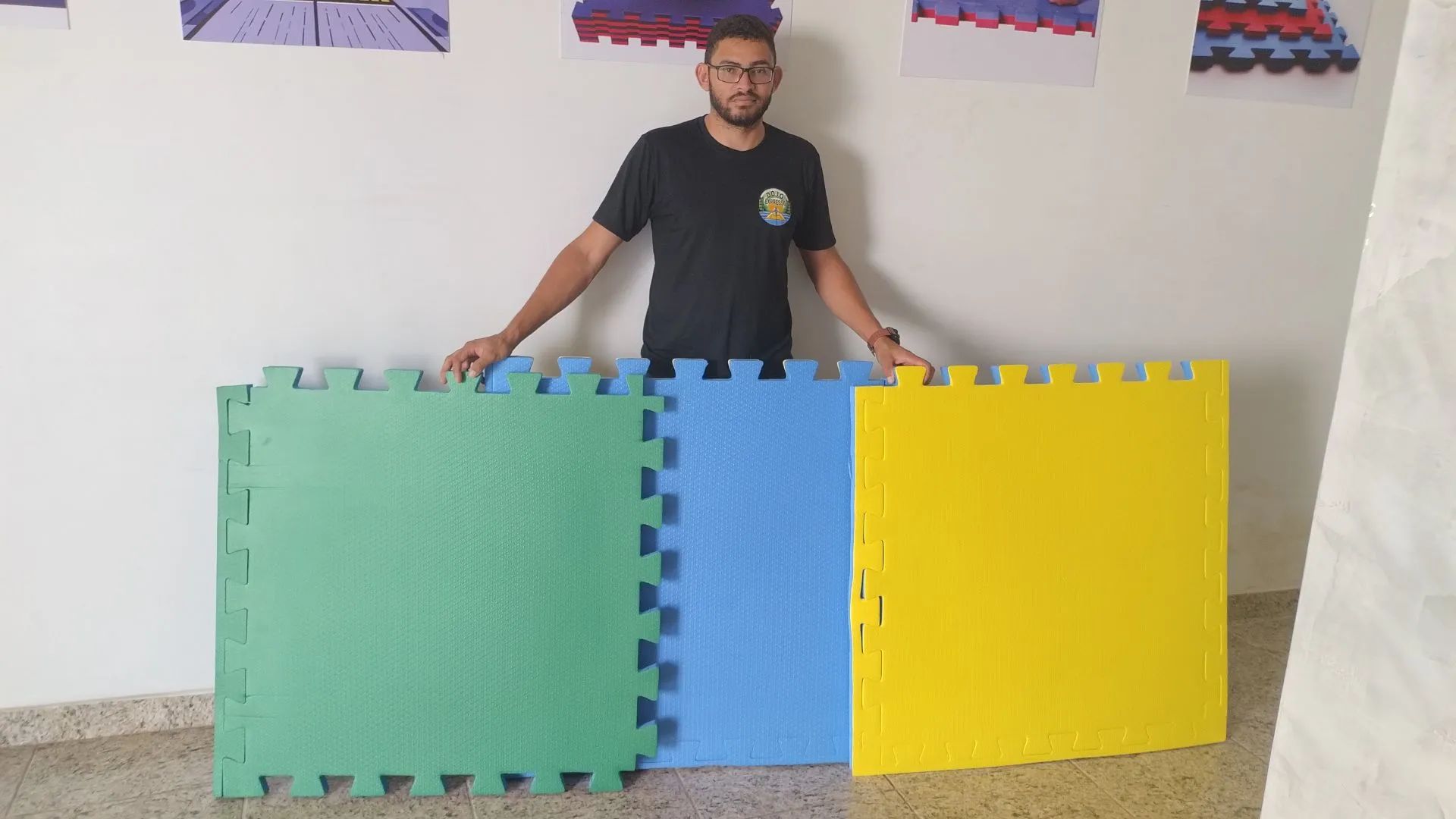 Tapete e tatame EVA para academia  casa e etc -  Mega promoção - Foto 3