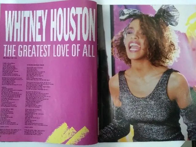 Revista Letras traduzidas, Bizz especial. Genesis, The Who, George Michael, whitney Housto - Foto 2