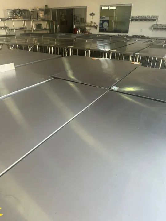 Mesas inox._ Fabricação em BSB. - Foto 4