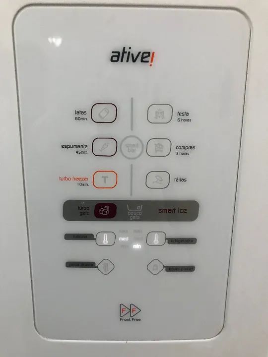 refrigerador brastemp frost free inverse max branco 110v - Foto 4