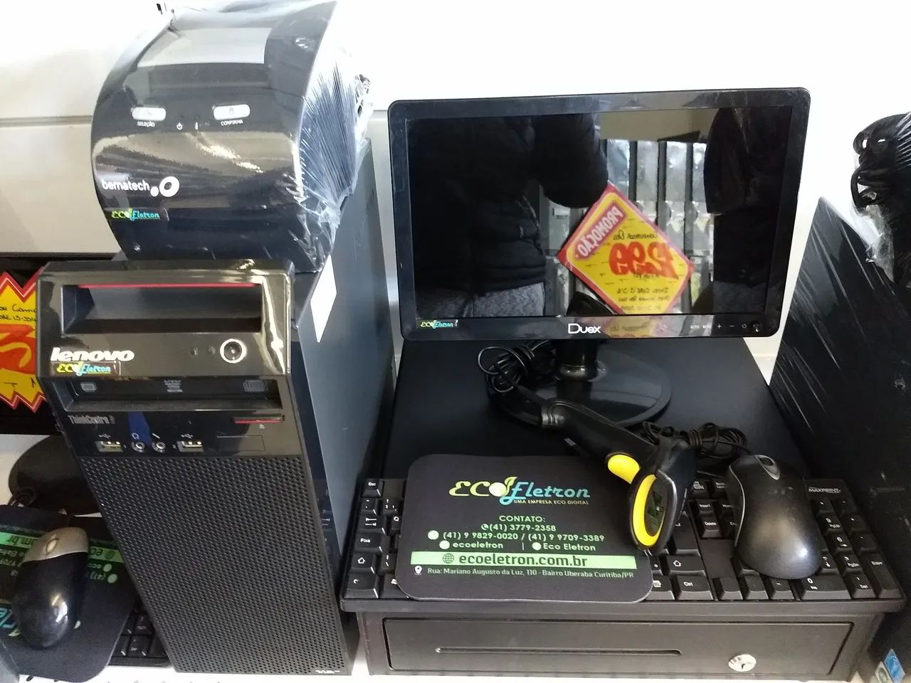Kit PDV Completo Ideal para Comércio Só na Eco Eletron  - Foto 2