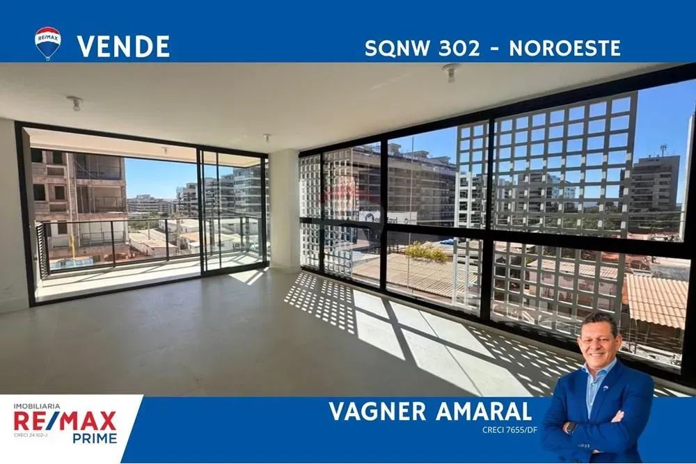 SQNW 302 Bloco I Reserva Lumini ESTUDA PERMUTA 3 QUARTOS SUDOESTE