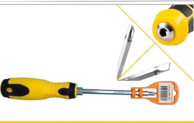Chave De Ponta Dupla Fenda x Philips 2 Em 1 B-max BM-357 - Loja Natan Abreu