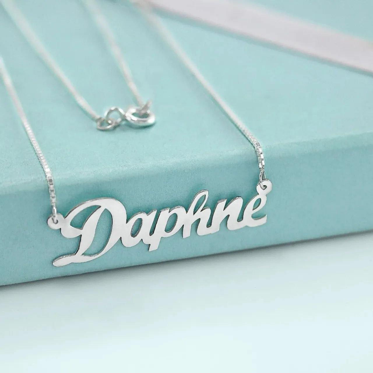 Colar personalizado nome em prata925 - Foto 3
