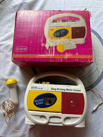 Gravador portátil CCE infantil