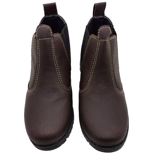 Bota Infantil Masculina Botina Texana Country Jeca Montaria Café - Foto 2