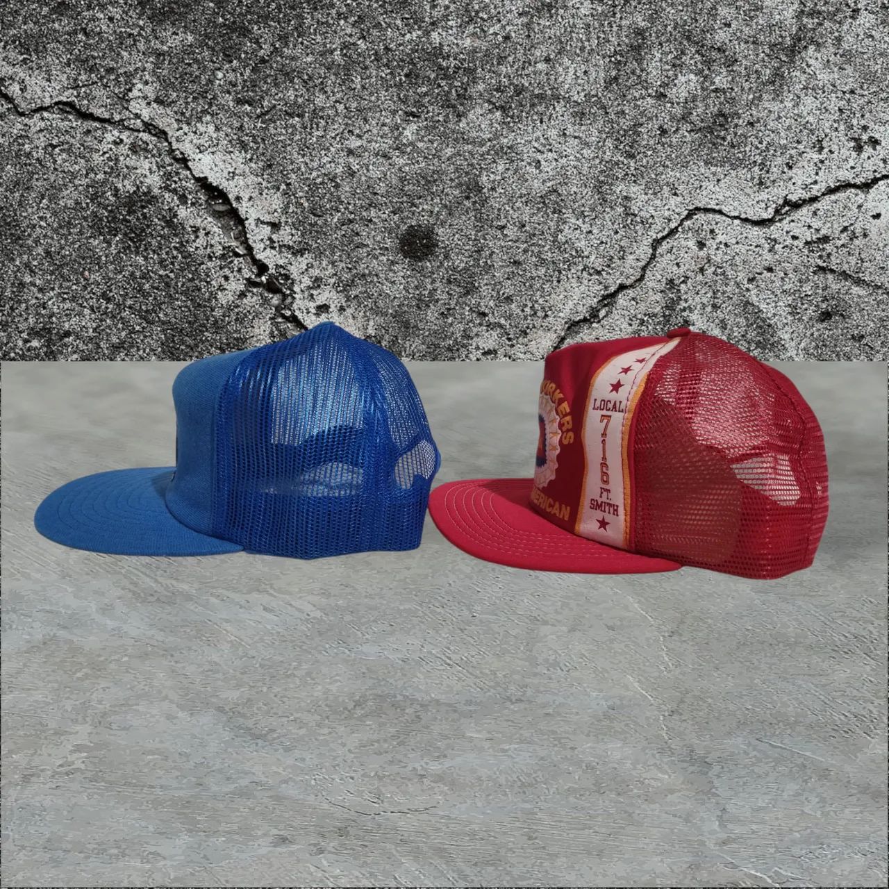 2 Bonés Trucker  Auto Workers Inc  e St. Louis Cardinals - Foto 3