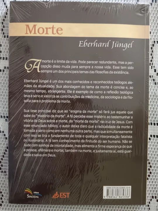Morte. 3. edição. Eberhard Jüngel - Foto 2