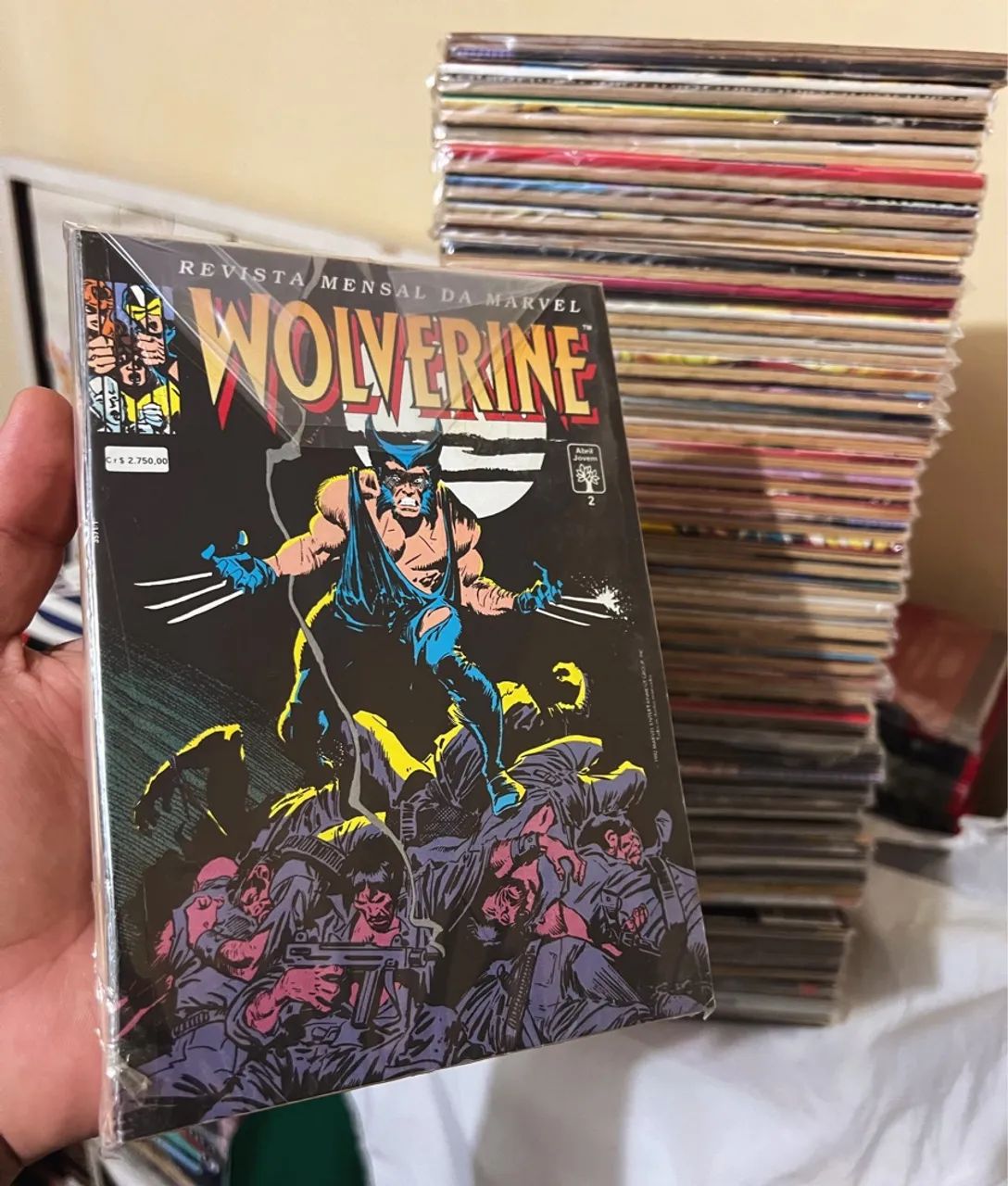 Wolverine editora abril completa 1 ao 101 em ótimo estado, ano