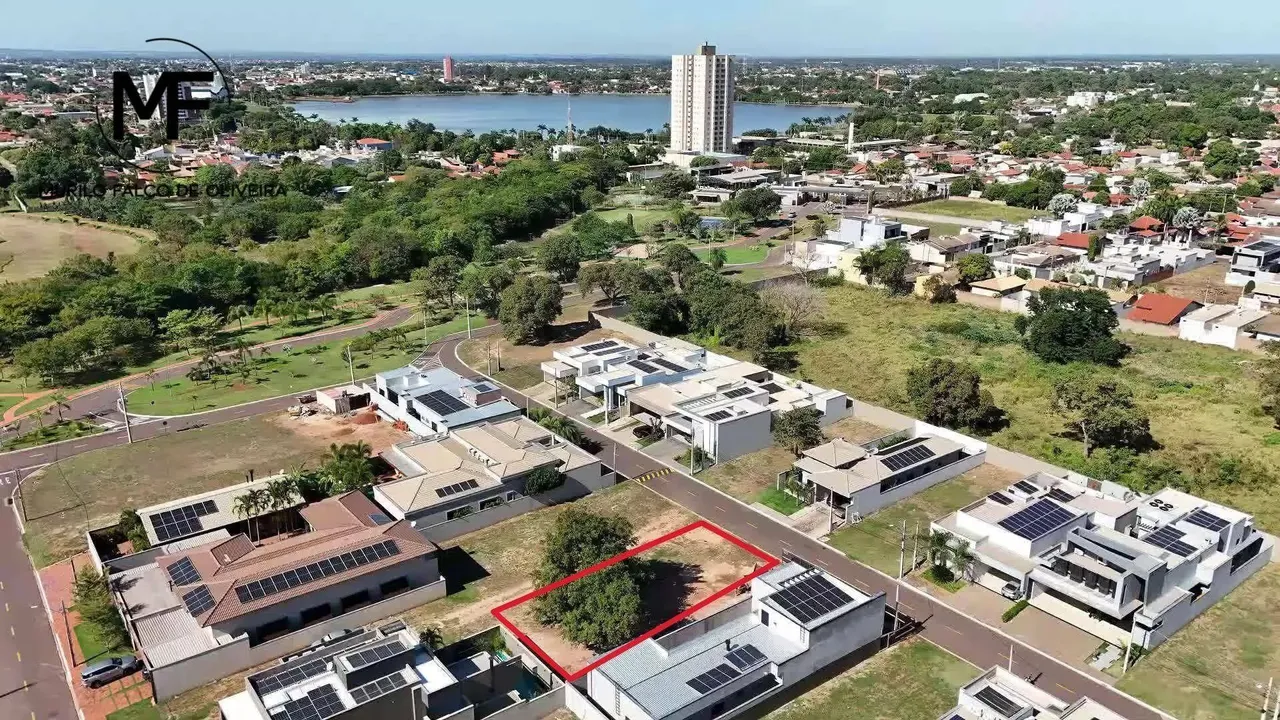 Terreno à venda, 384 m² - Condomínio Quarta da Lagoa - Três Lagoas/MS