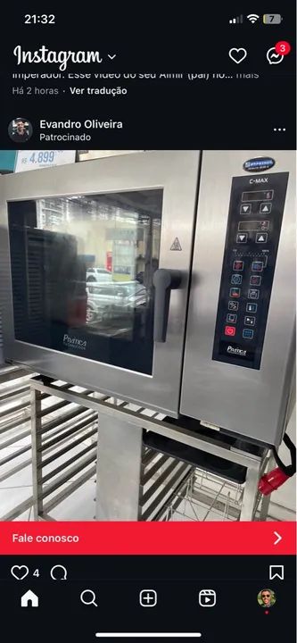 Forno Combinado Cmax 06 - Evandro 