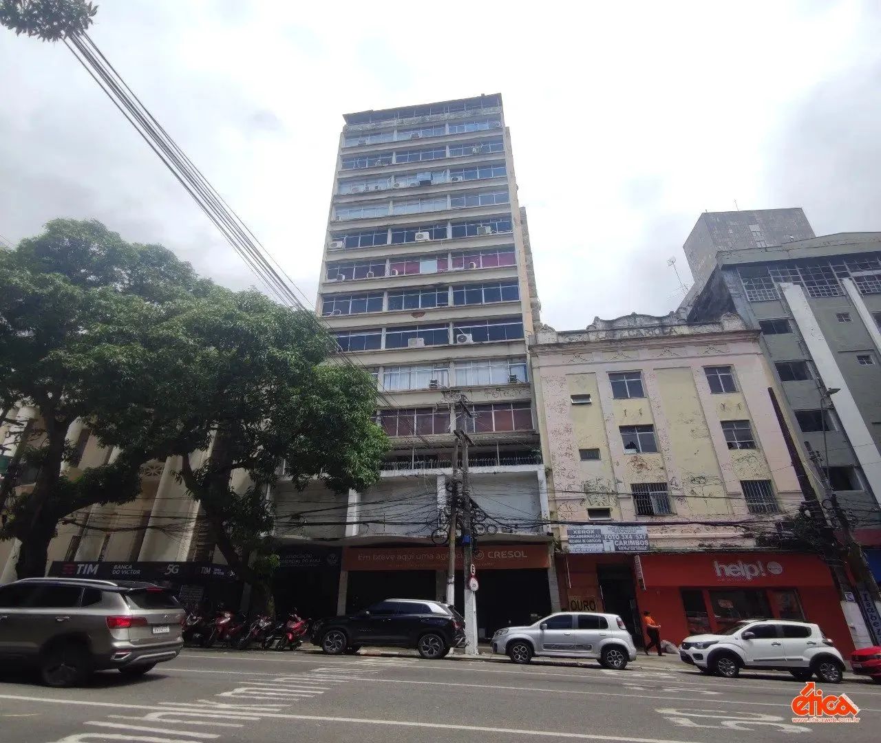 Ed. Antonio Martins - Sala Comercial| med aprox 100,00m² - Sem vaga de garagem| Campina - 