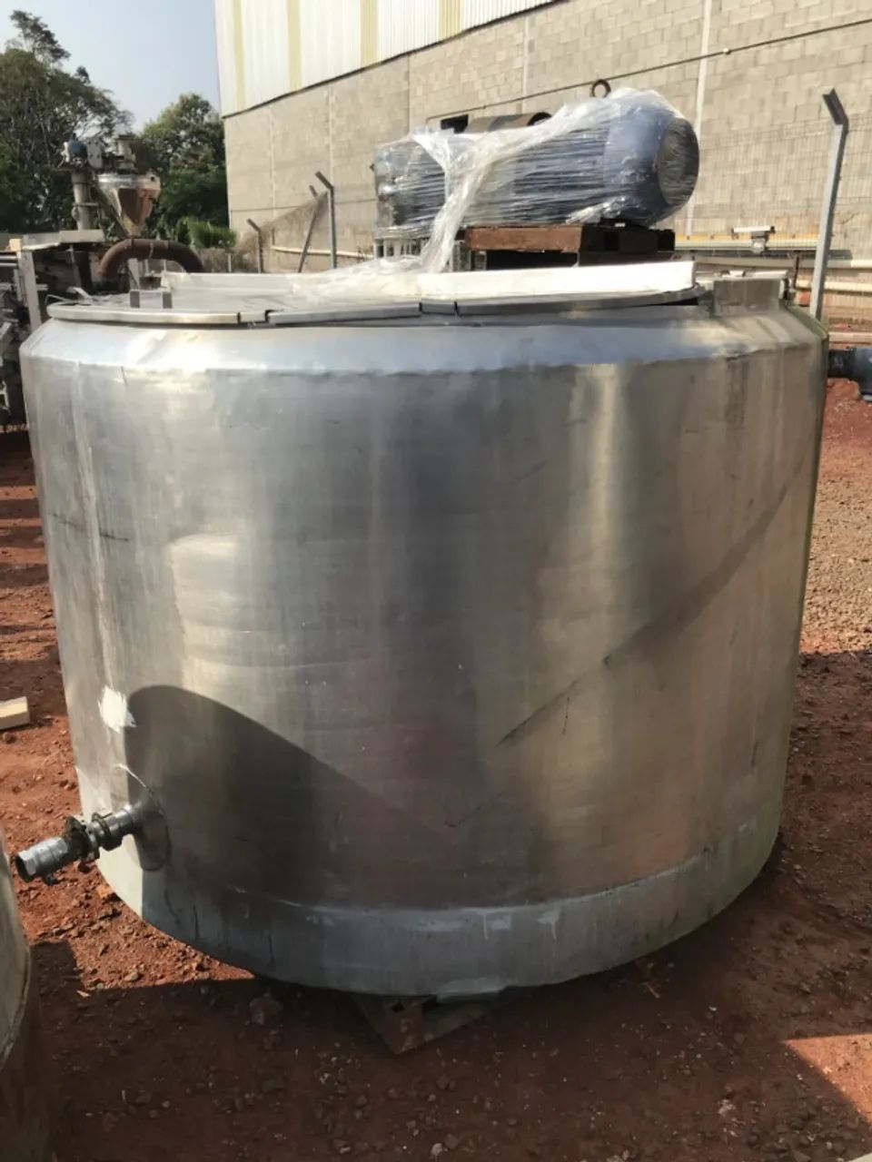 Tanque Misturador Encamisado em Aço Inox 2.000 Litros - Barato - Foto 5