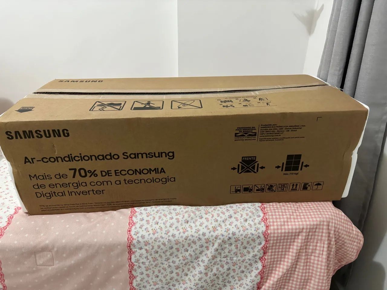Ar-condicionado Samsung Digital Inverter - 70% de economia de energia