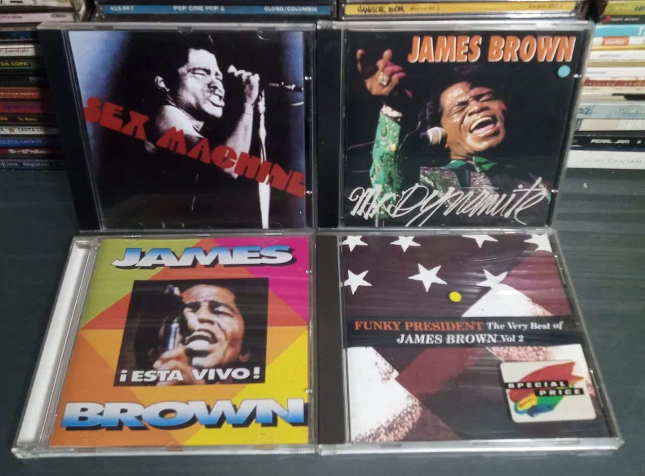 Coleção De Cds JAMES BROWN Nacional E Importado