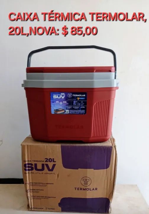 Caixa Térmica 20L - Nova - Foto 2