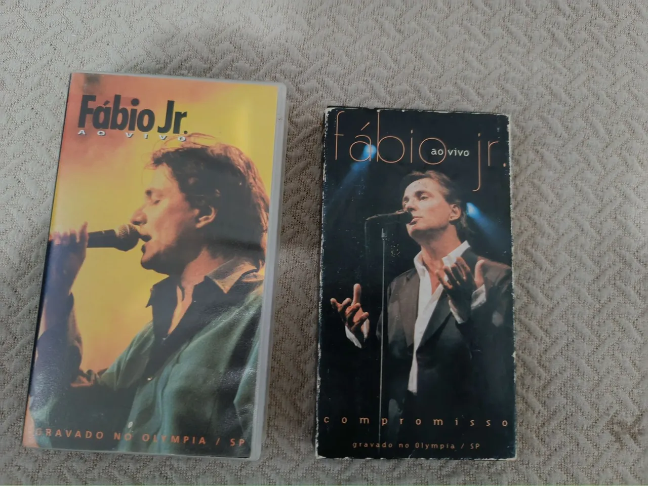 Fitas VHS Fabio Junior não lançadas em DVD