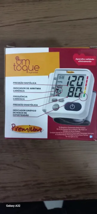 Aparelho de Pressão Digital e oxímetro de dedo