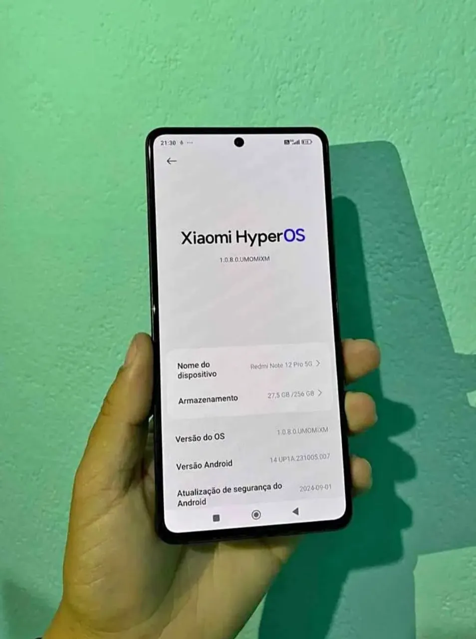 Vendo Xiaomi Not 12 pro 5g 256G