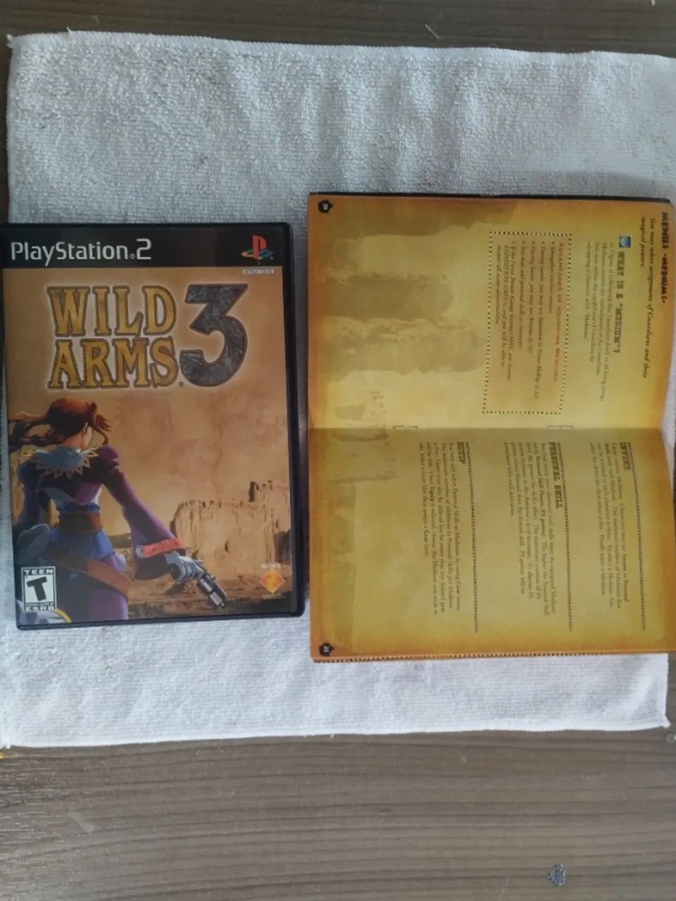 Wild Arms 3 - Original - Playstation 2 - Jogos de Vídeo Game