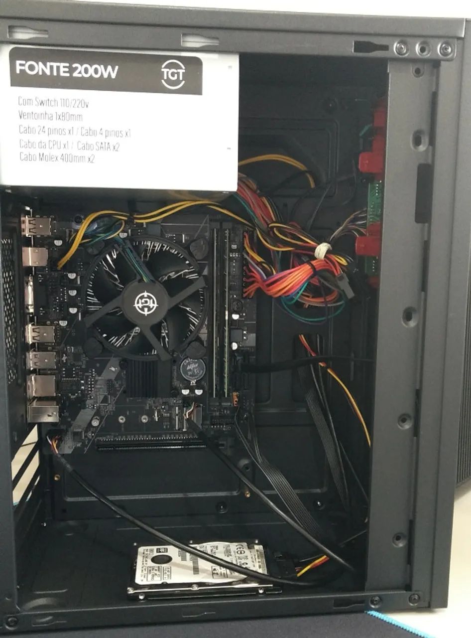 Computador Pc Intel I5 3470, Placa mãe H61, 16gb Memória Ram, Hd 350gb, Fonte 200W. - Foto 3