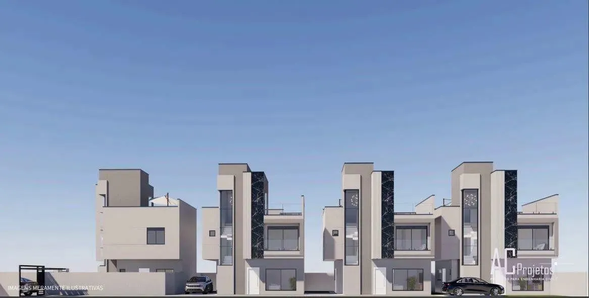 Sobrado com 3 quartos à venda por R$ 948000.00, 127.73 m2 - CAPAO RASO - CURITIBA/PR