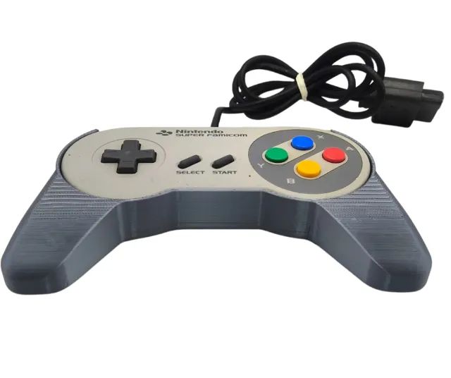 Grip ergonômico compatível com Super Nintendo, Super Famicom e 8BitDo SN30 - Foto 2
