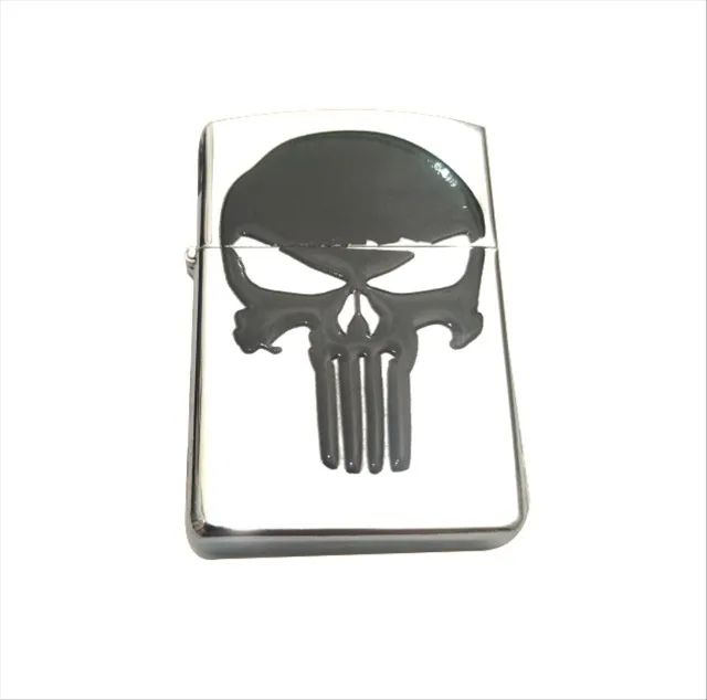 Isqueiro Não é Zippo Punisher Justiveiro - Foto 3