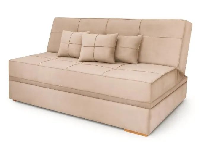 Sofá Cama Itália com Baú 1,88m - Produto Novo!  Pronta Entrega!   - Foto 2