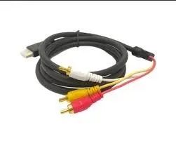 Cabo adaptador HDMI macho para 3 RCA macho - Foto 3