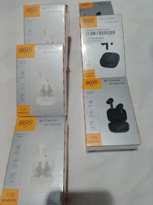 Fones de Ouvido Bluetooth T13 - Novos e Lacrados