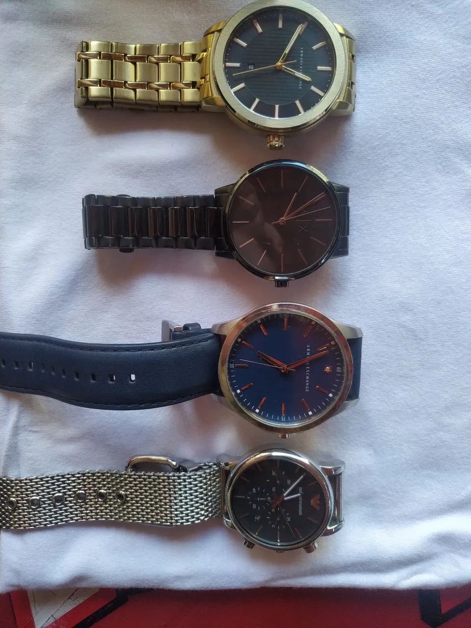 Relógio Armani Exchange Dourado - Foto 5