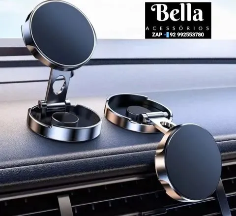 Suporte Veicular Magnético Dobrável - Automotivo