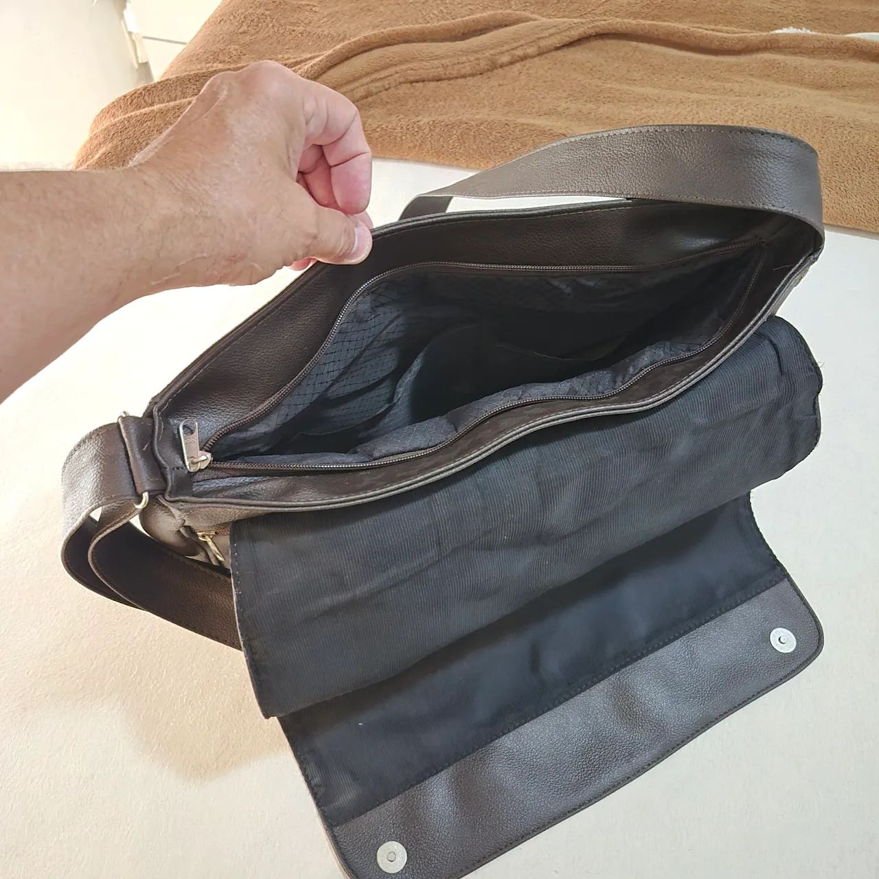 Bolsa de "couro" - Foto 4