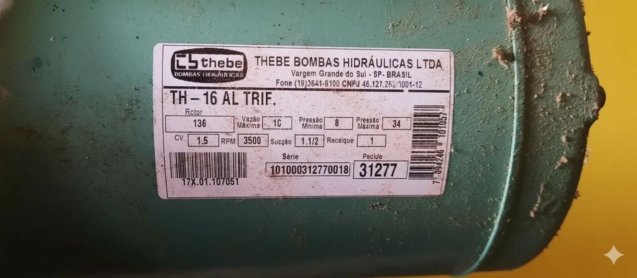 Bomba D'Água Centrífuga (Nova!) - Foto 4