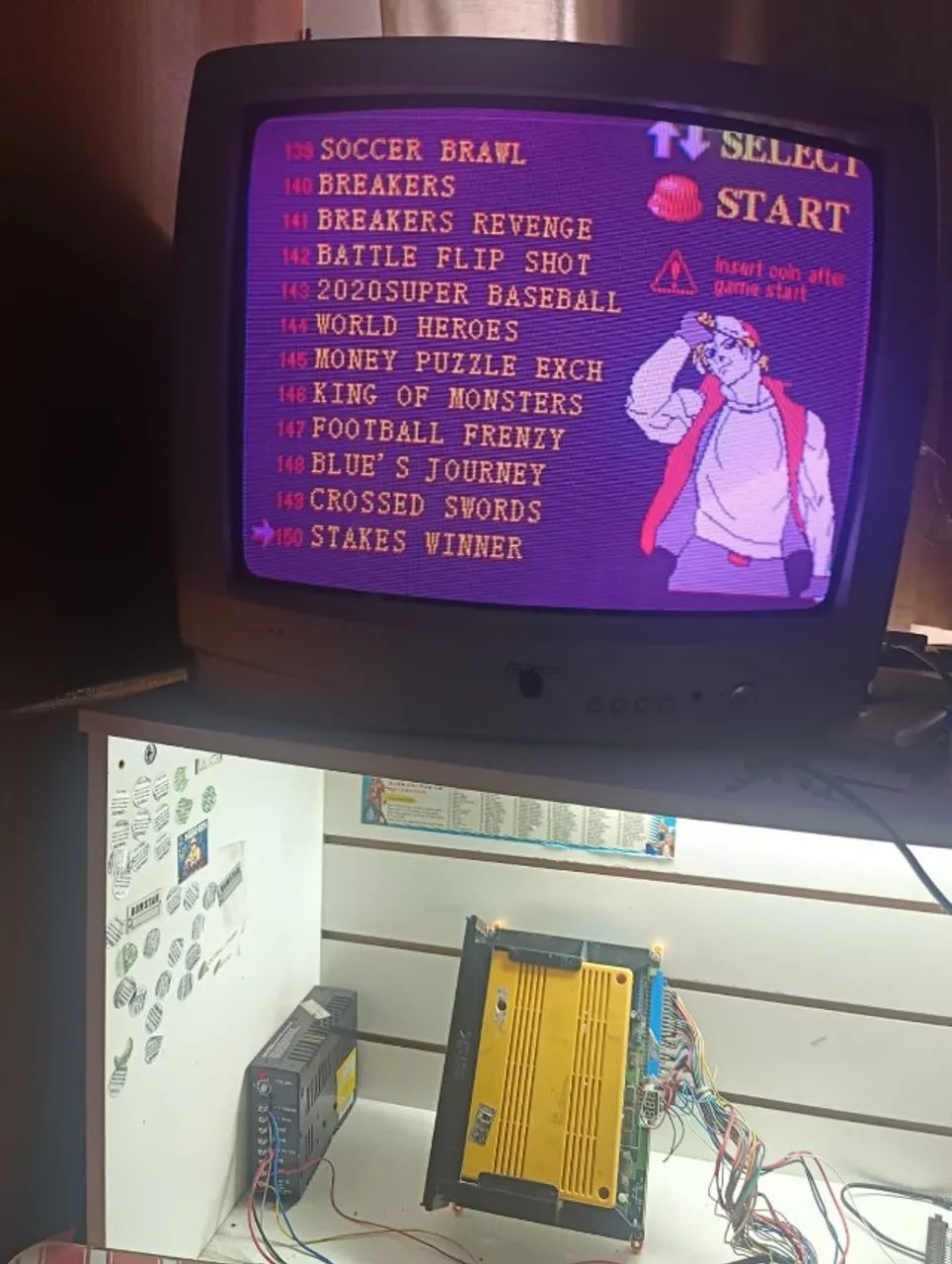 PLACA NEOGEO COM CARTUCHO 150 IN 1 - Foto 3