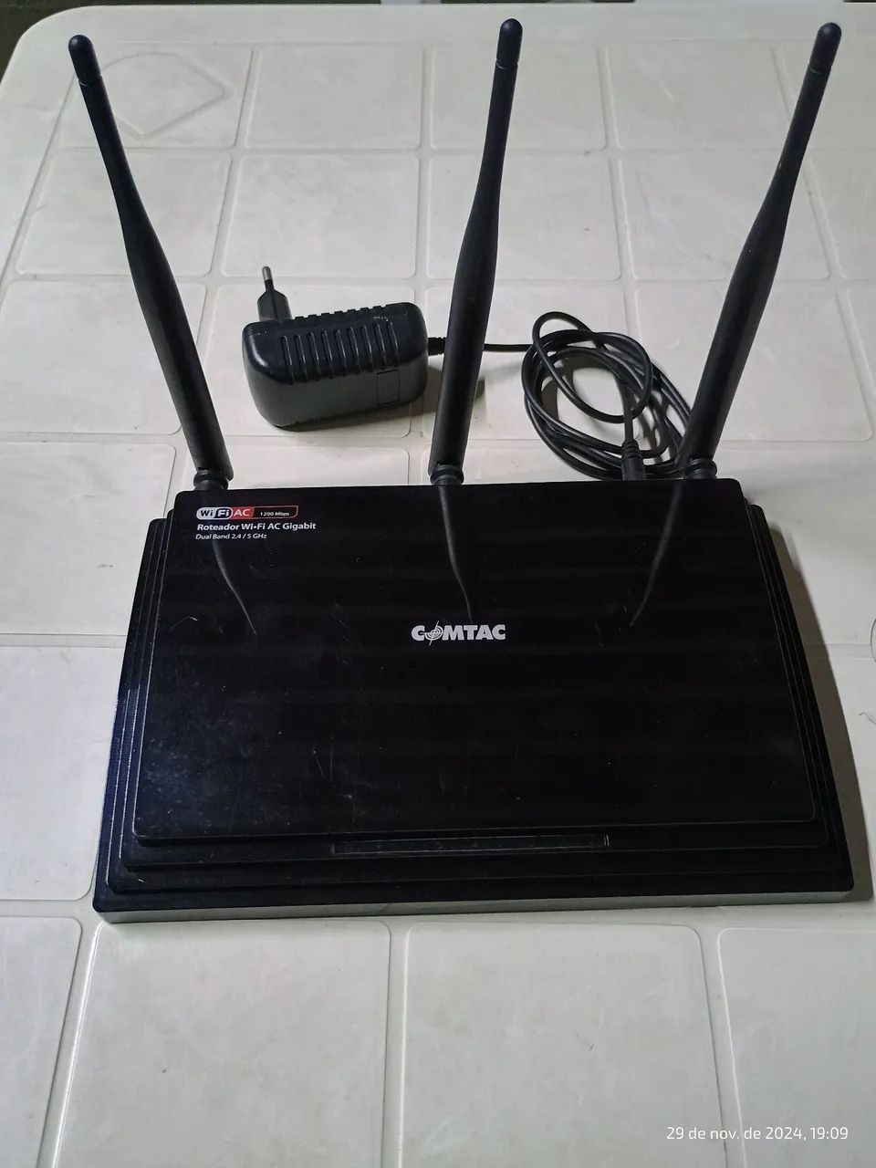 Roteador Wi-Fi AC 1200Mbps Gigabit Dual Band - Foto 3