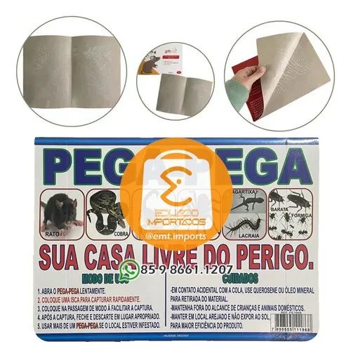 Ratoeira Adesiva Pega-Pega Cia Brasil PE-1868 - Foto 5
