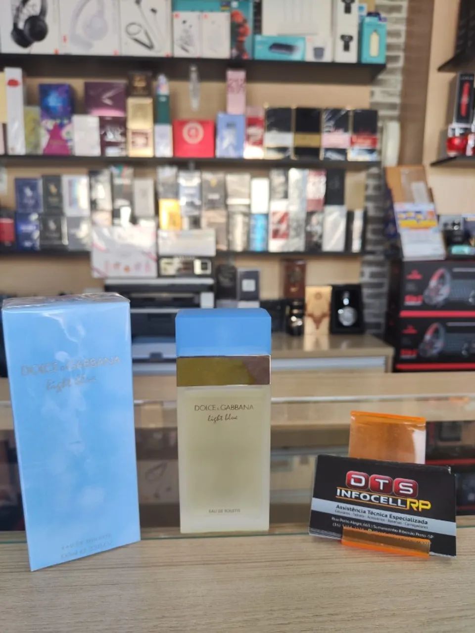 Perfume Dolce Gabbana Light BLUE 100 ml - Foto 4