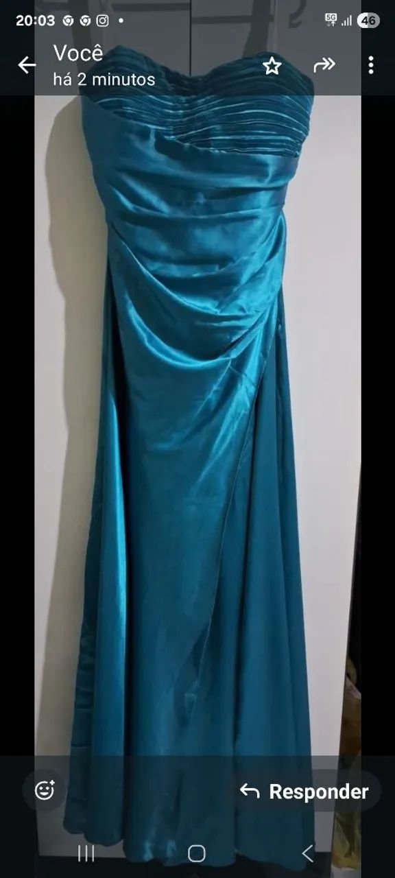 Vestido longo lind para  festas e formatura jantares