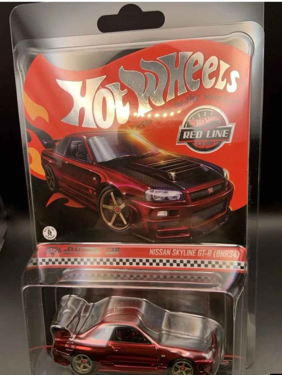 Hot Wheels 2023 RLC Edição Exclusiva Rosa Nissan Skyline GT-R R34