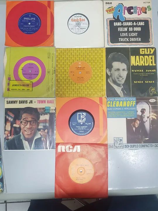 Coleção de Vinis Antigos - Diversos Artistas