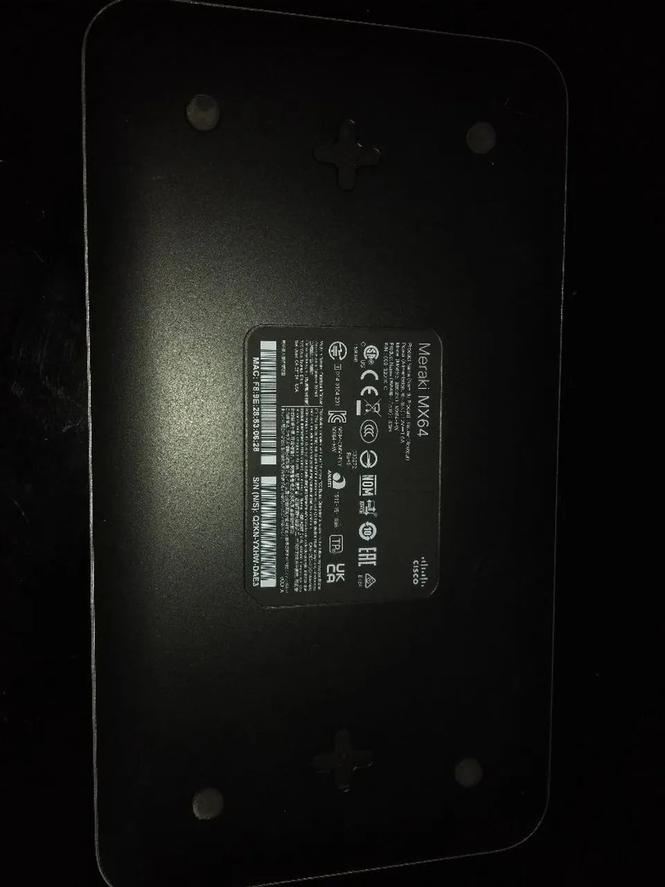 Firewall Cisco Meraki MX64 - Foto 2