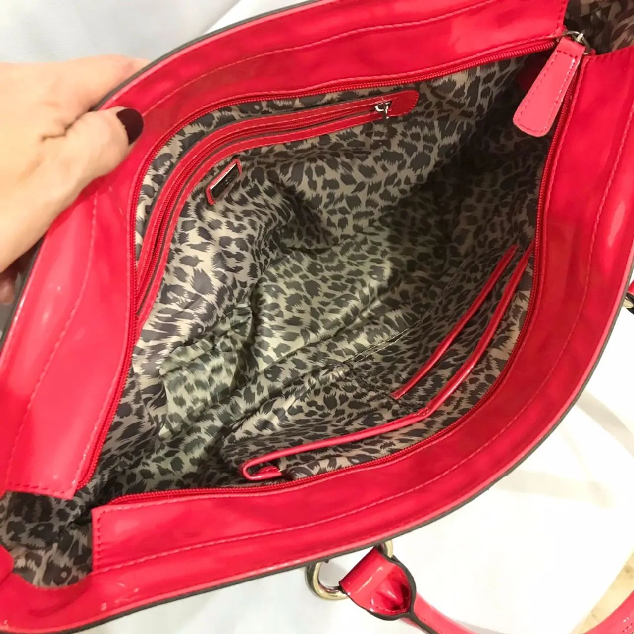 Bolsa Guess Original Monograma - Marrom e Rosa - Foto 4