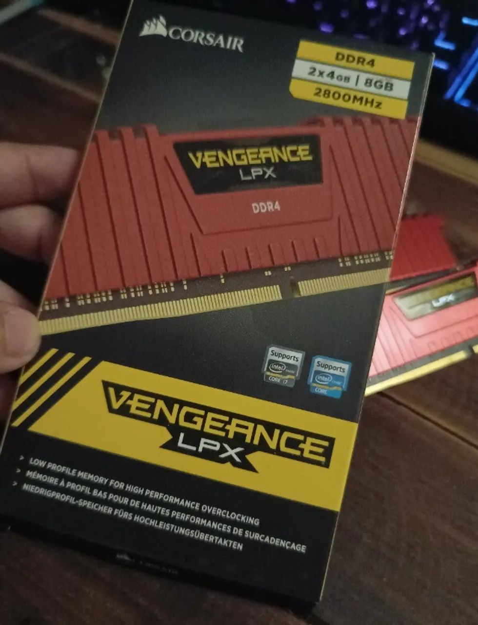 Corsair Vengeance LPX DDR4 2800 MHz 2x 4GB RAM Memory64396502061954122