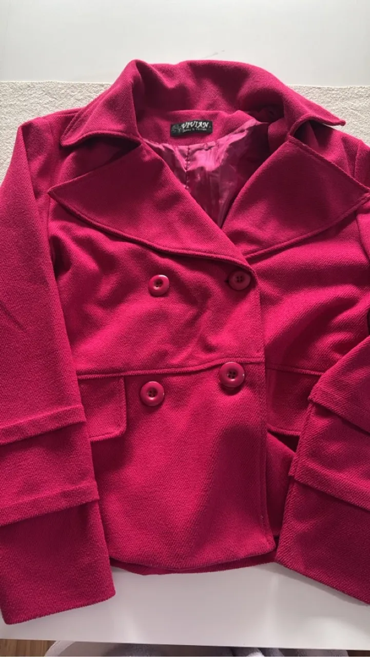 Casaco feminino rosa VIVIAN
