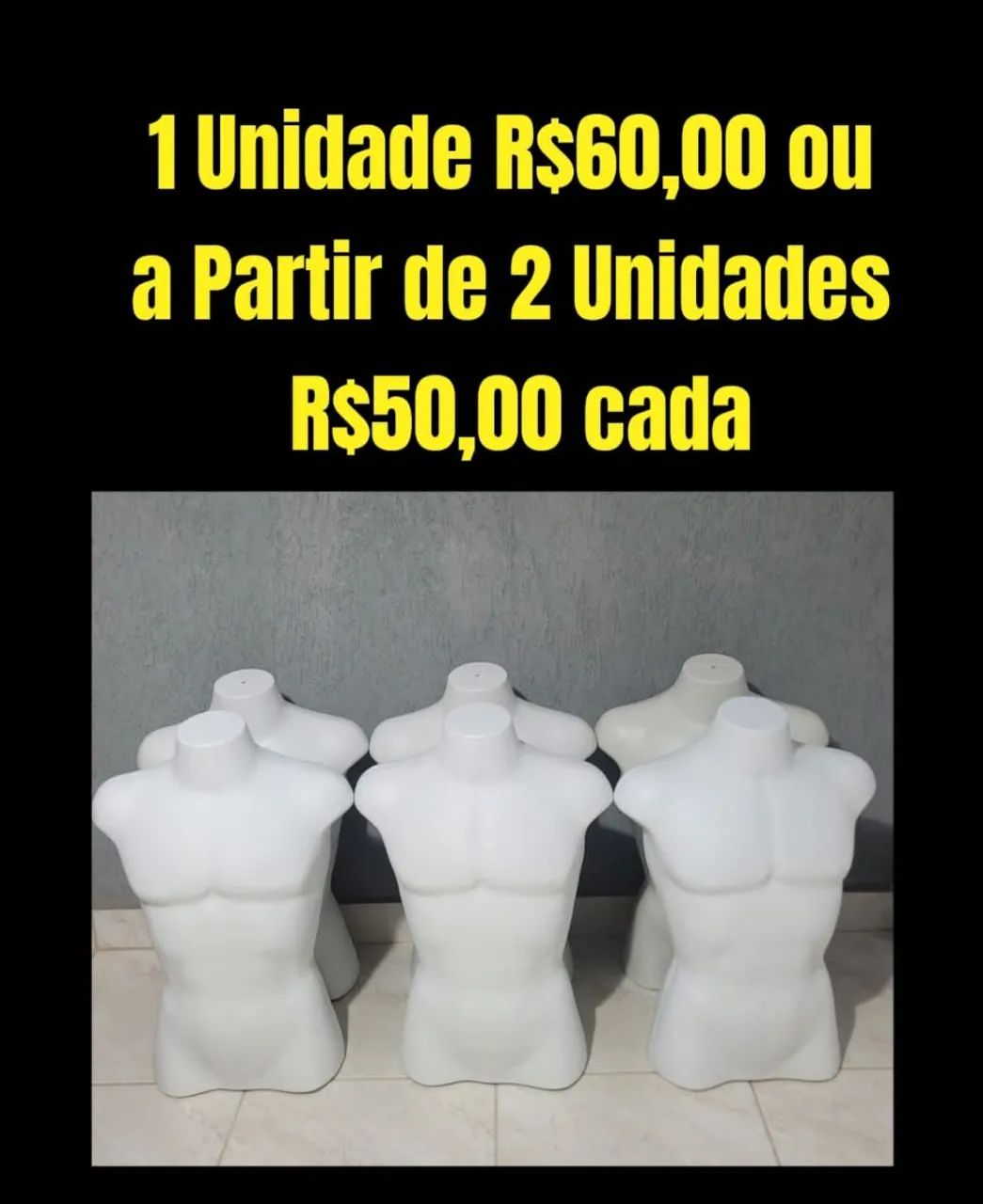 Busto masculino 